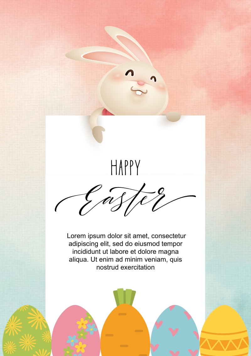 blessed easter greeting