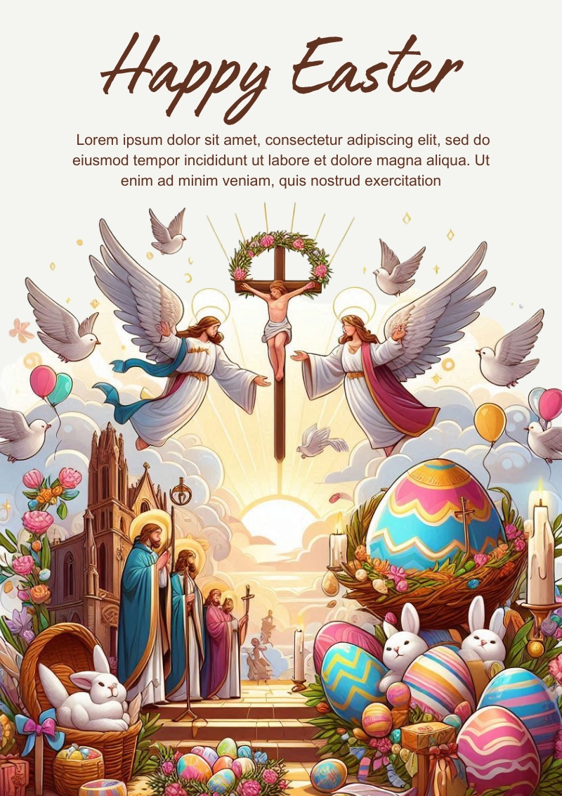 catholic religious easter greetings