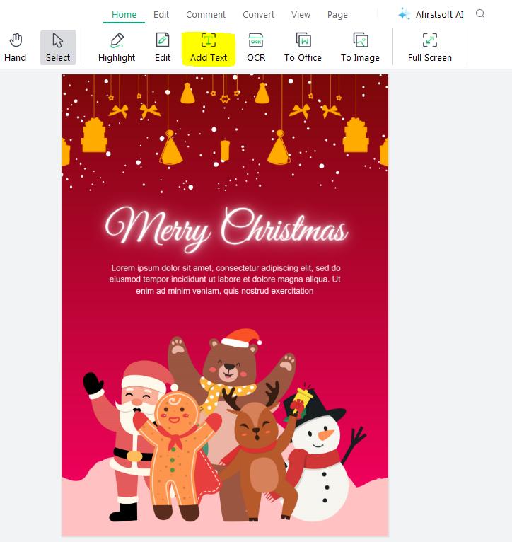 edit christmas card messages for friends