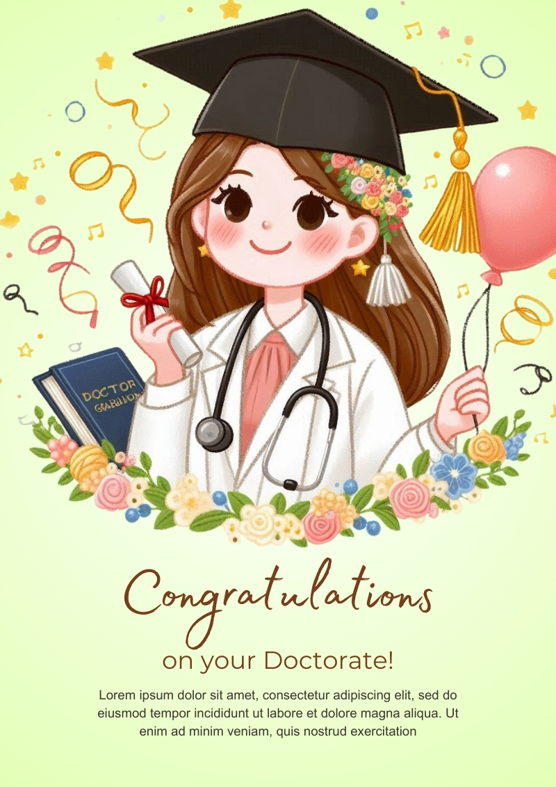 doctor's graduation wishes