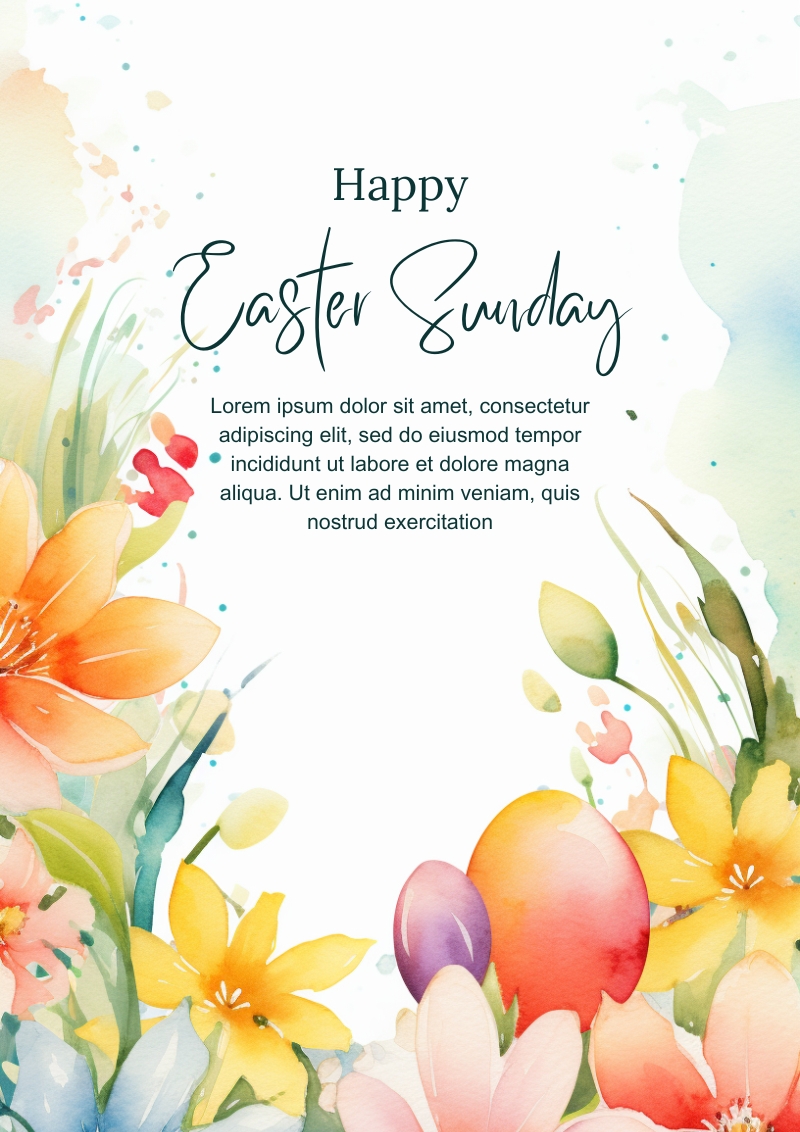 easter sunday greetings