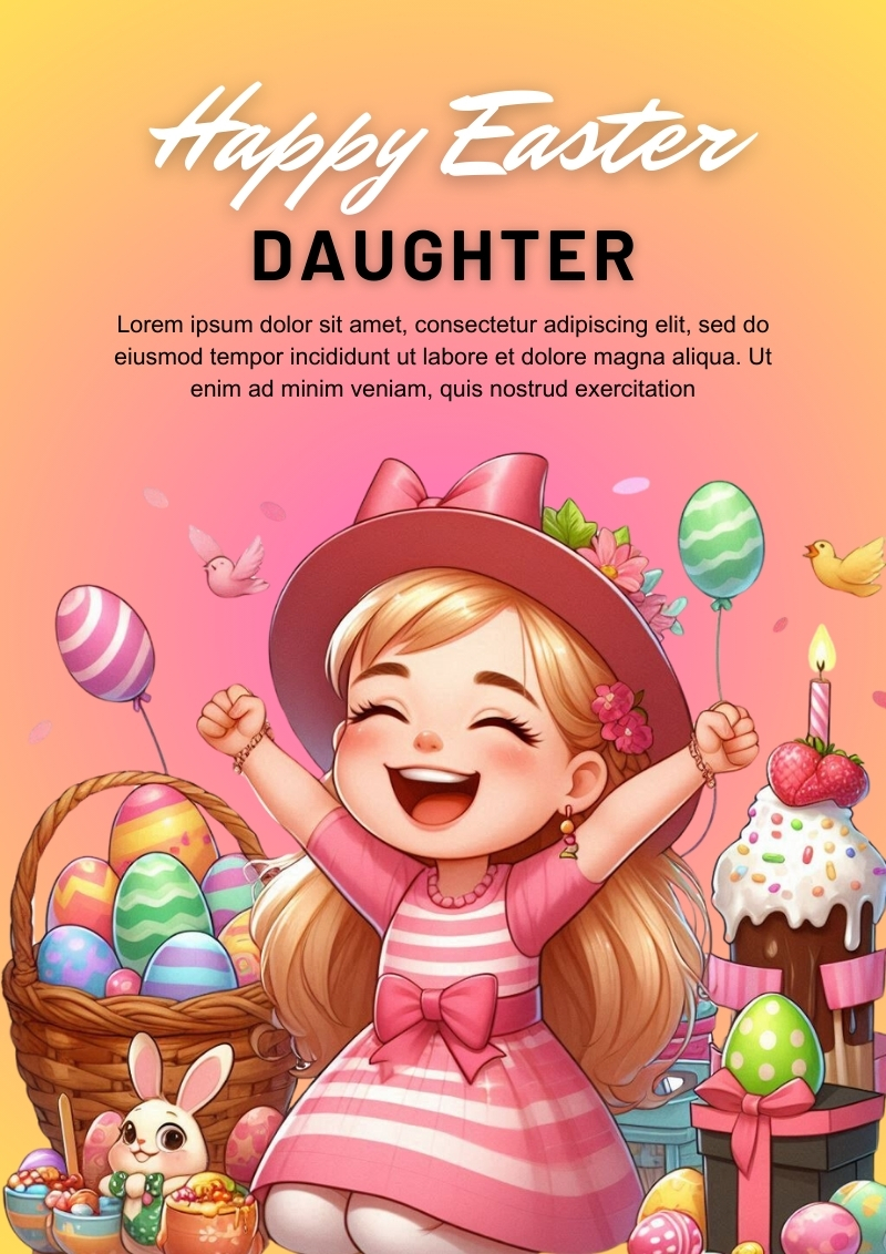 easter wishes for daughter