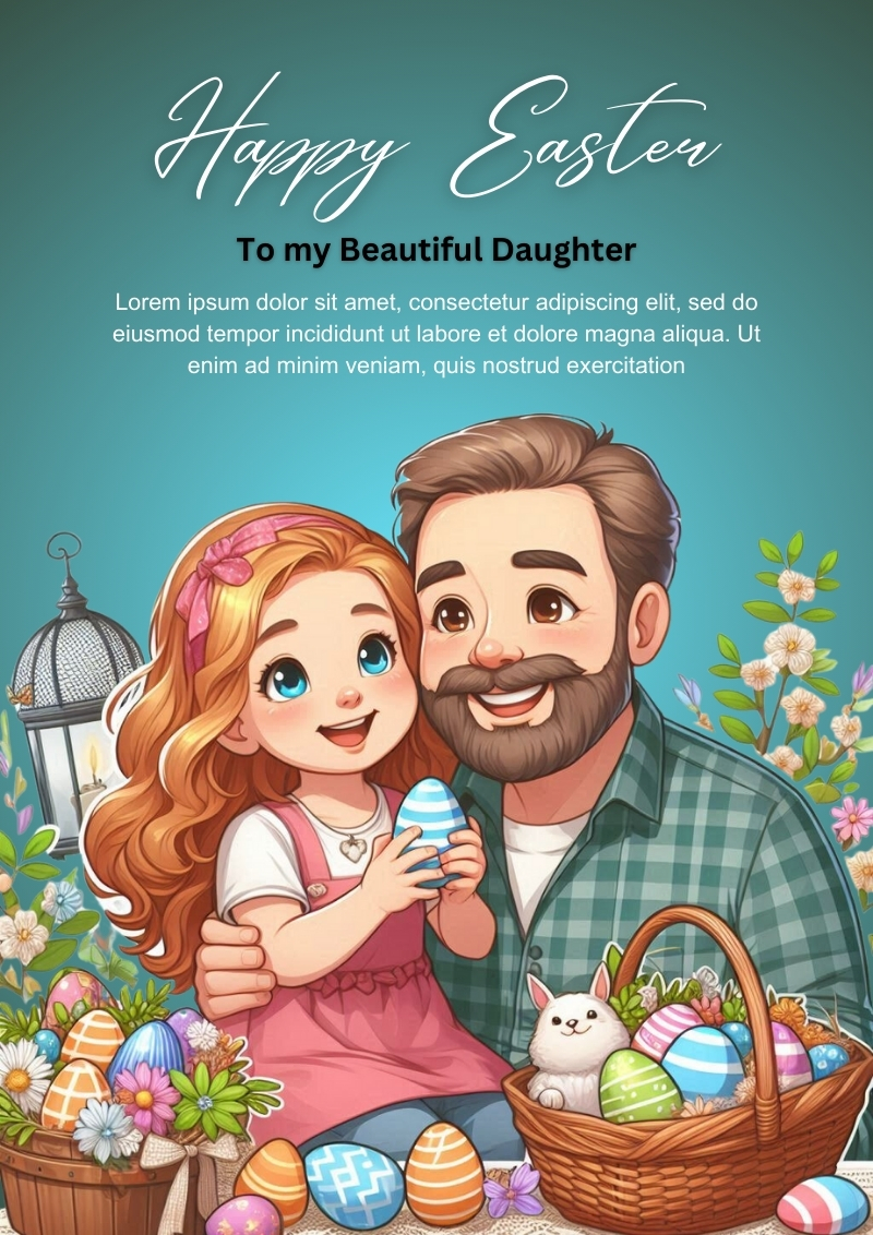 daughter easter card