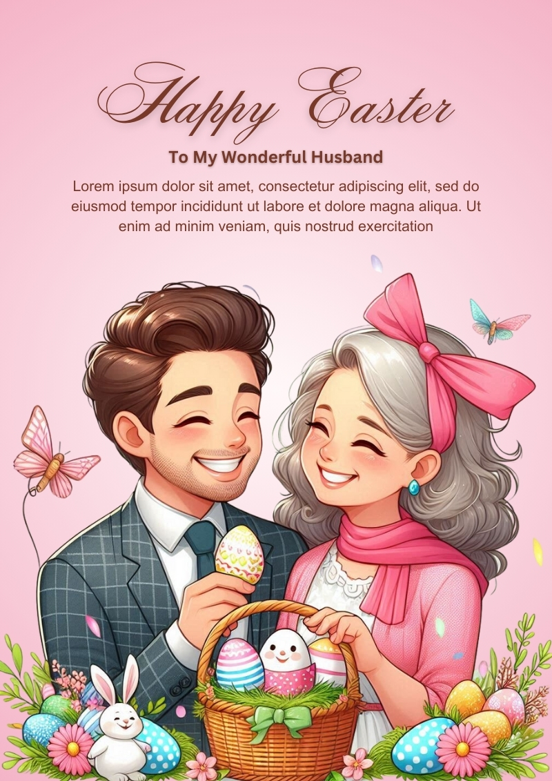 easter wishes husband