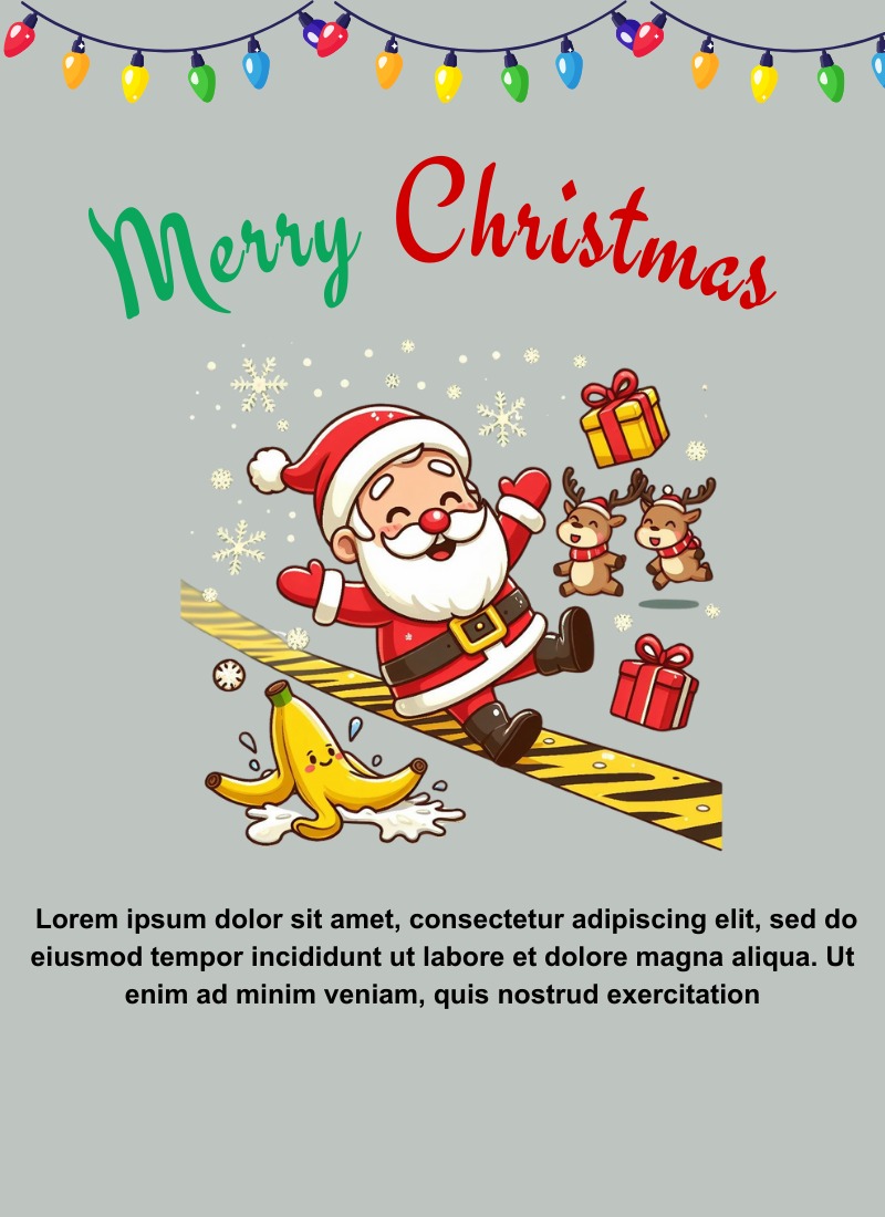 funny Christmas card messages