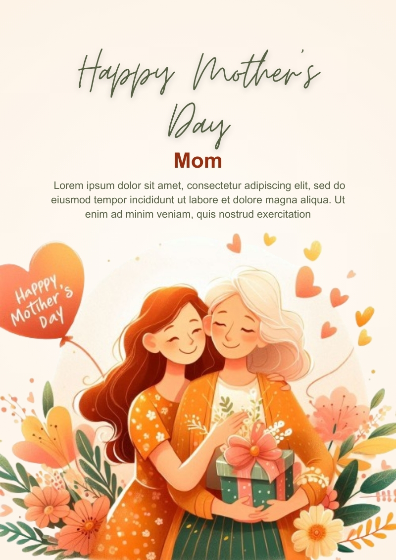 happy mothers day to my mom in heaven message