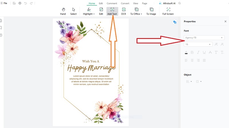 edit happy wedding message