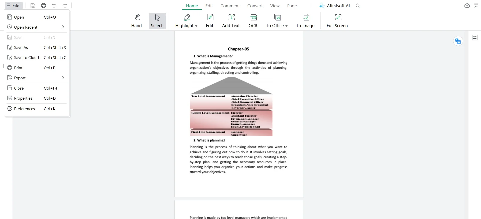 enhance converted xfdl to pdf file