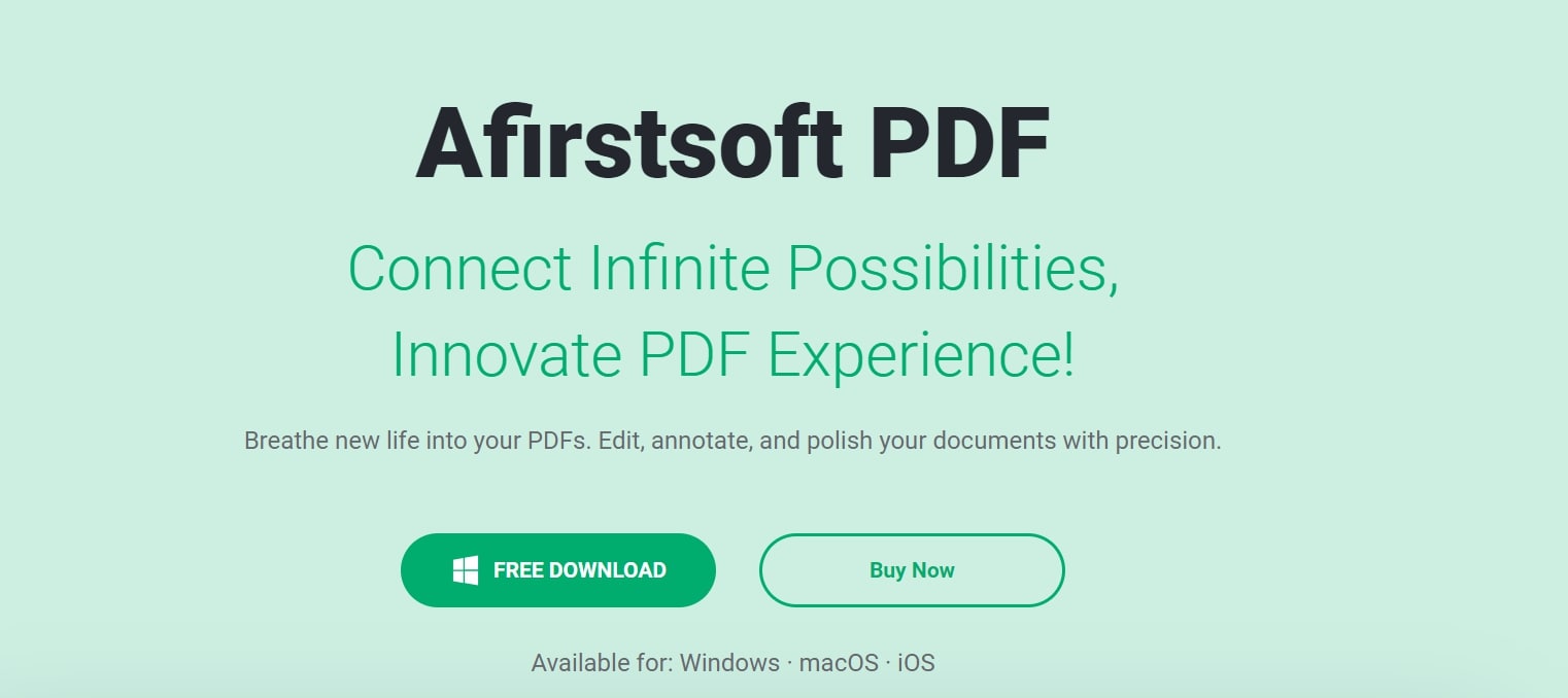 Afirstsoft PDF