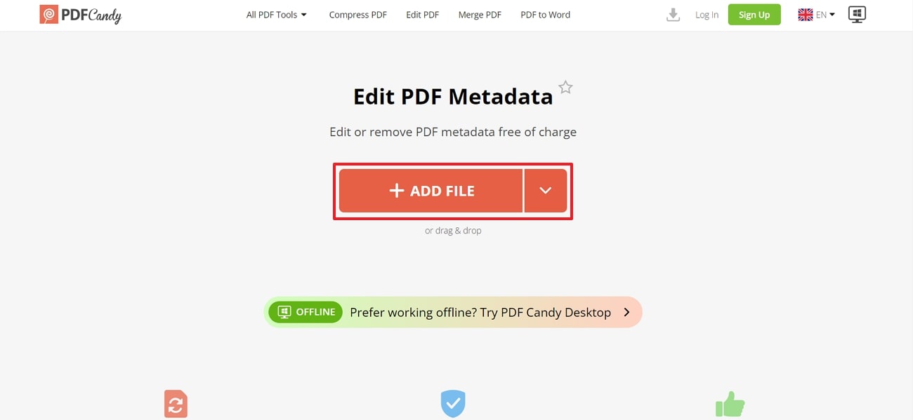 upload the pdf file