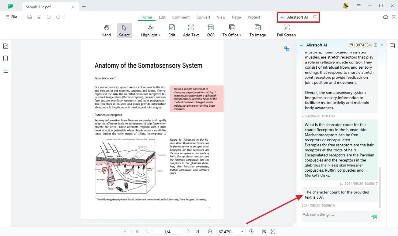 give command to afirstsoft pdf