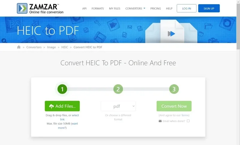 convert heic to pdf