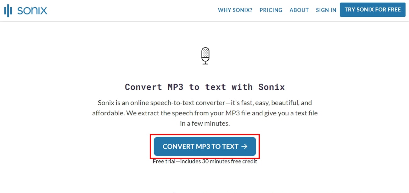 tap convert mp3 to text