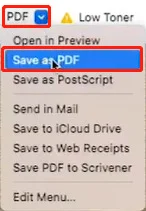 convert screenshot to pdf