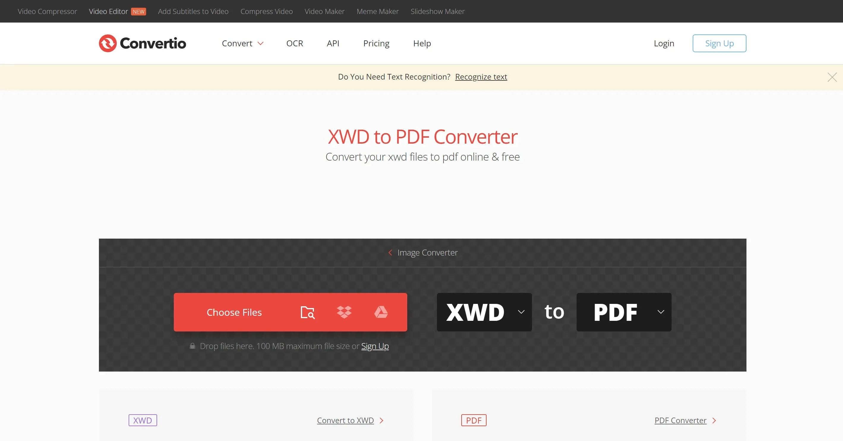 convert xdw to pdf