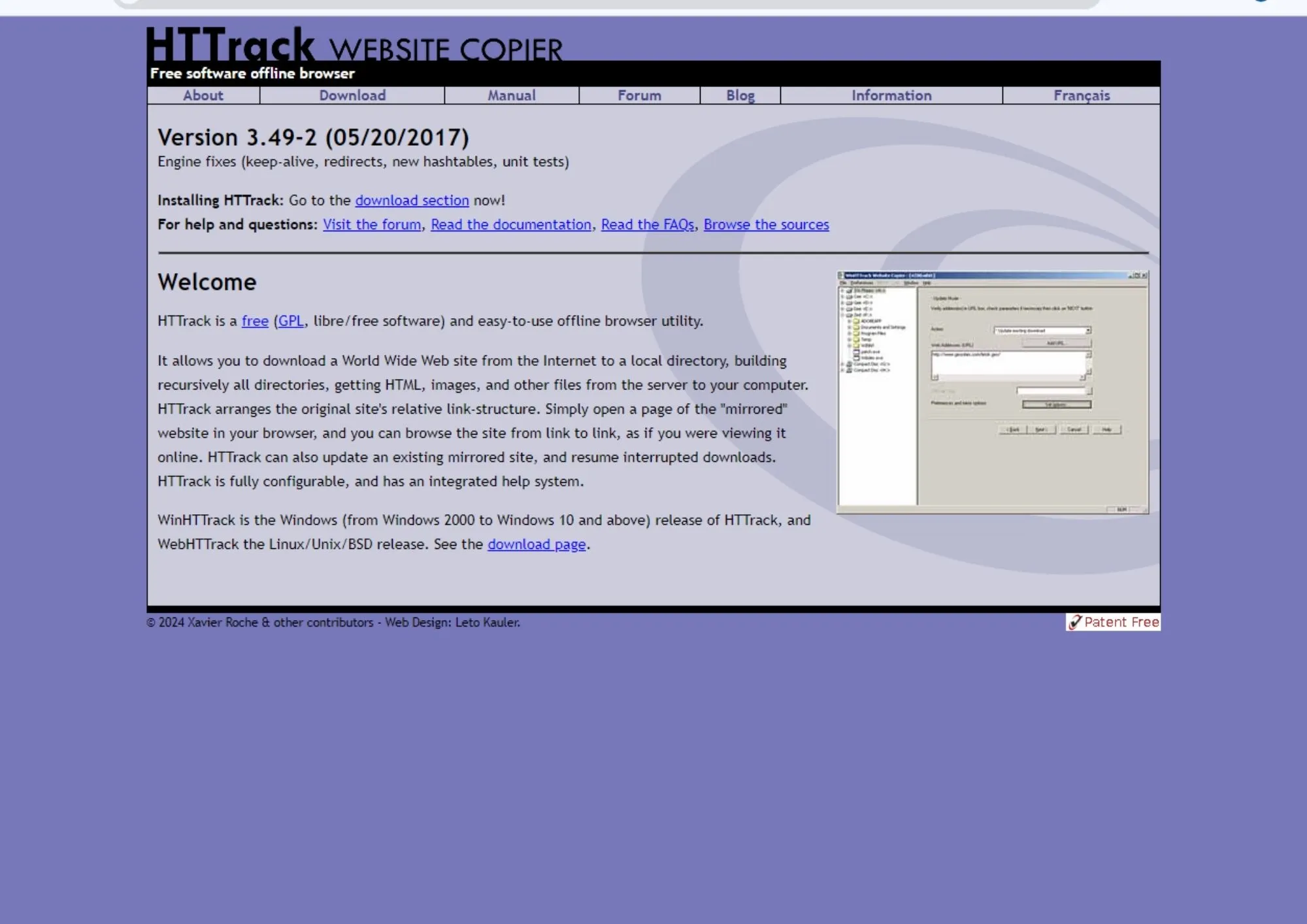 httrack website copier