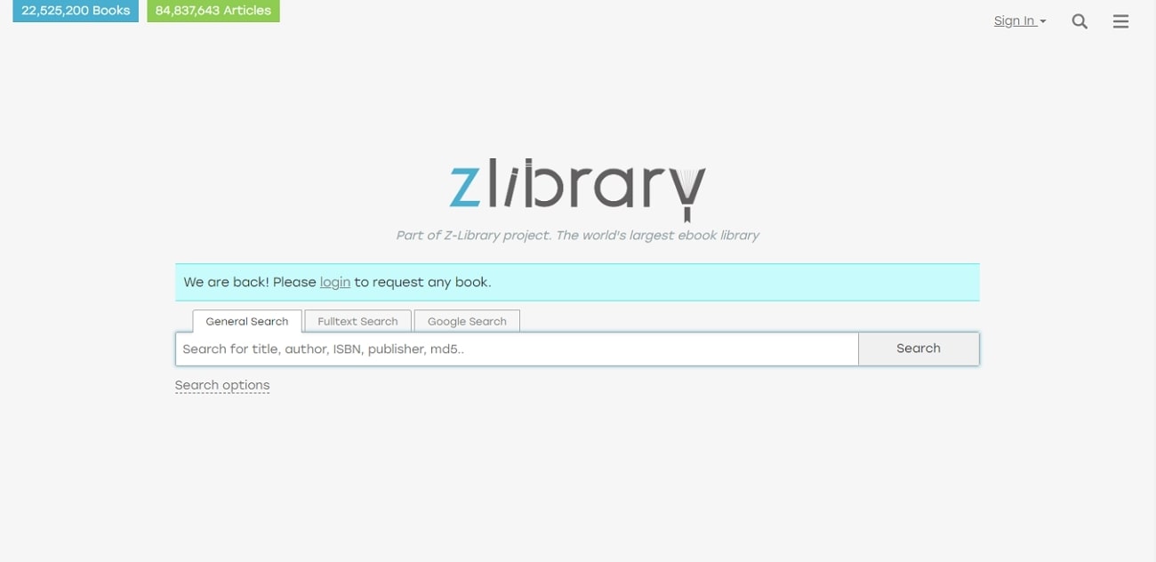 z-library textbook site