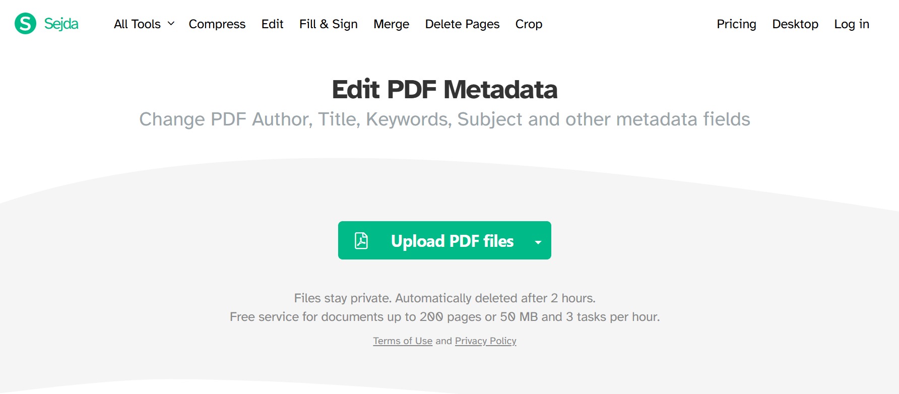 Upload your PDF