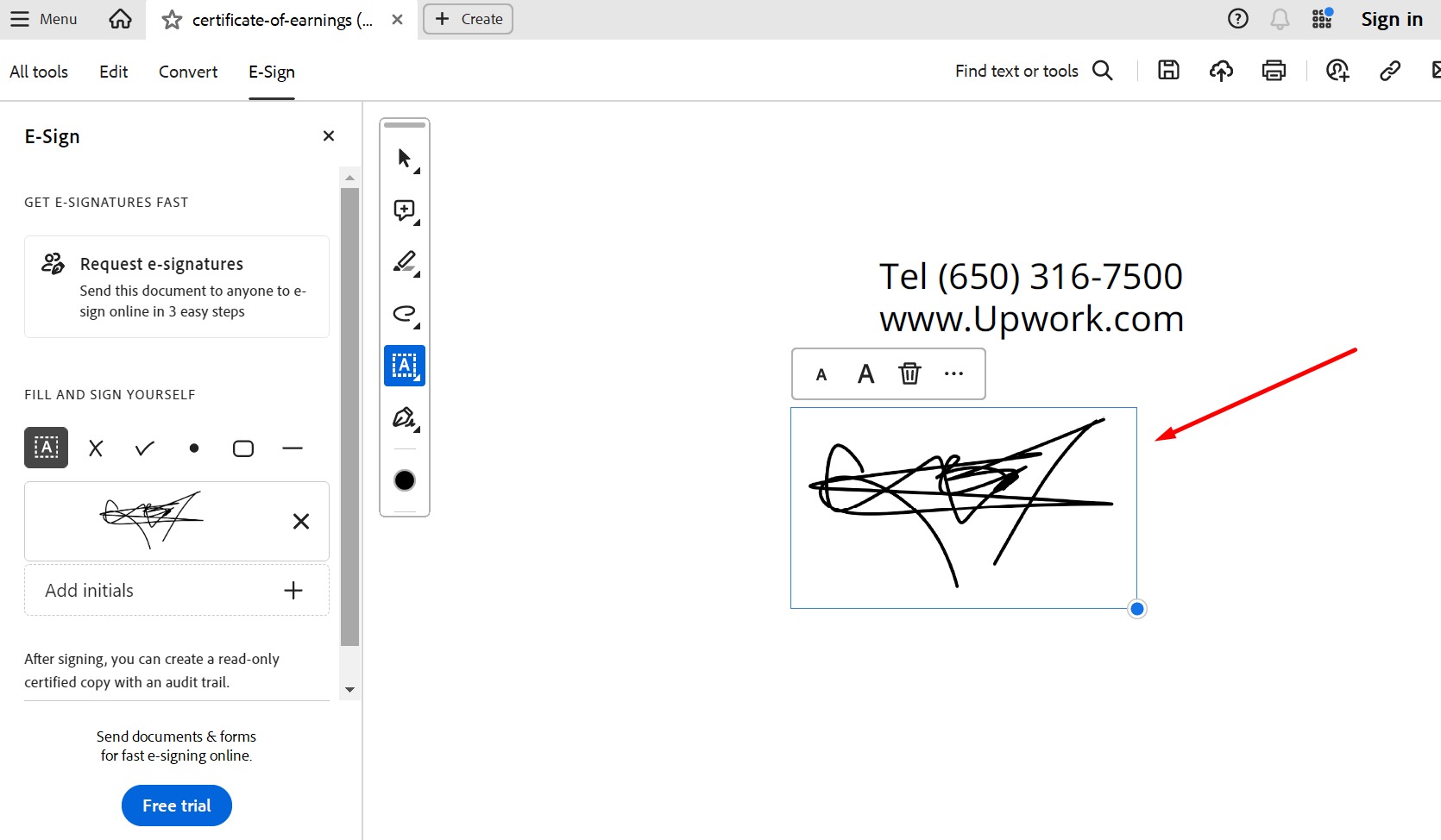 Simple Methods for Copying Signatures from PDF Files