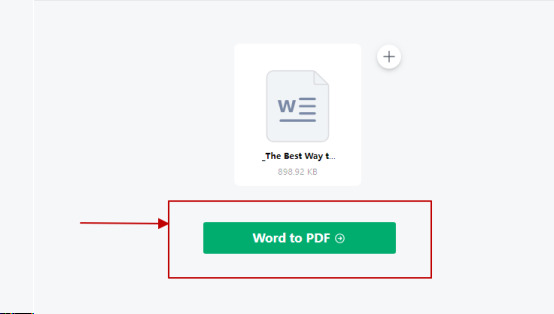 click word to pdf to proceed