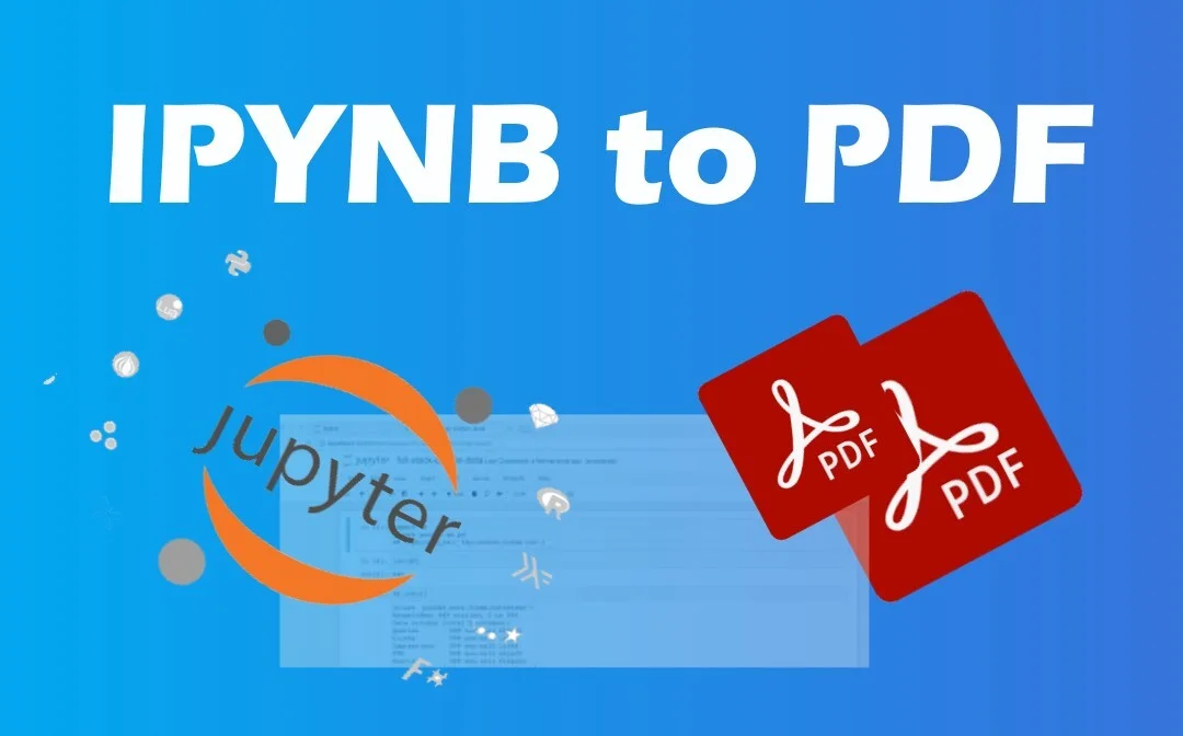 convert ipynb to pdf