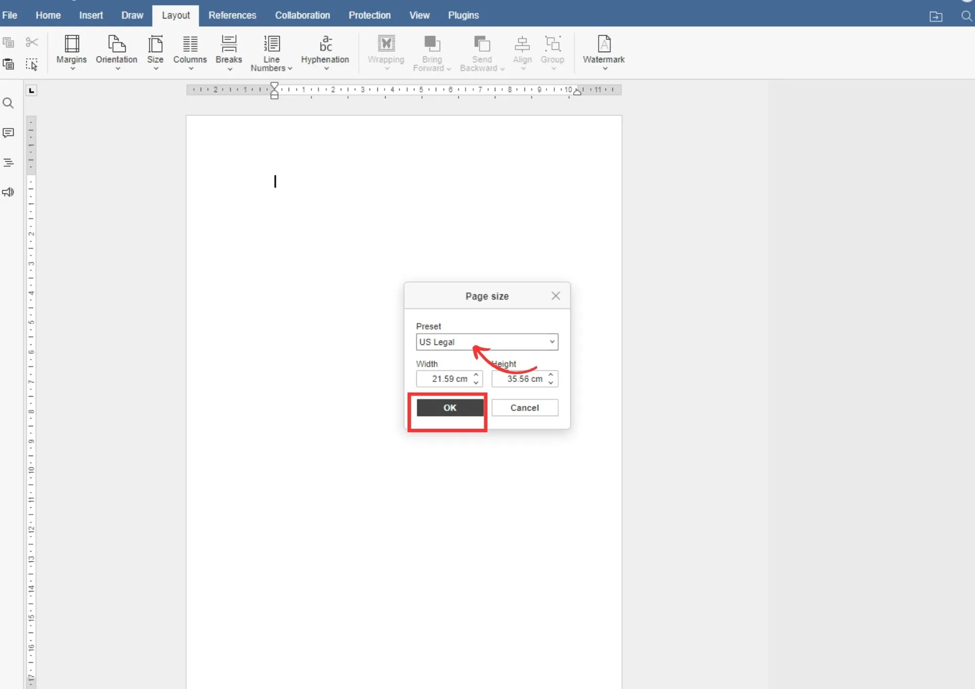 customize paper size in microsoft word