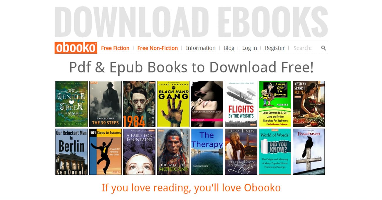 locate the desired book on obooko