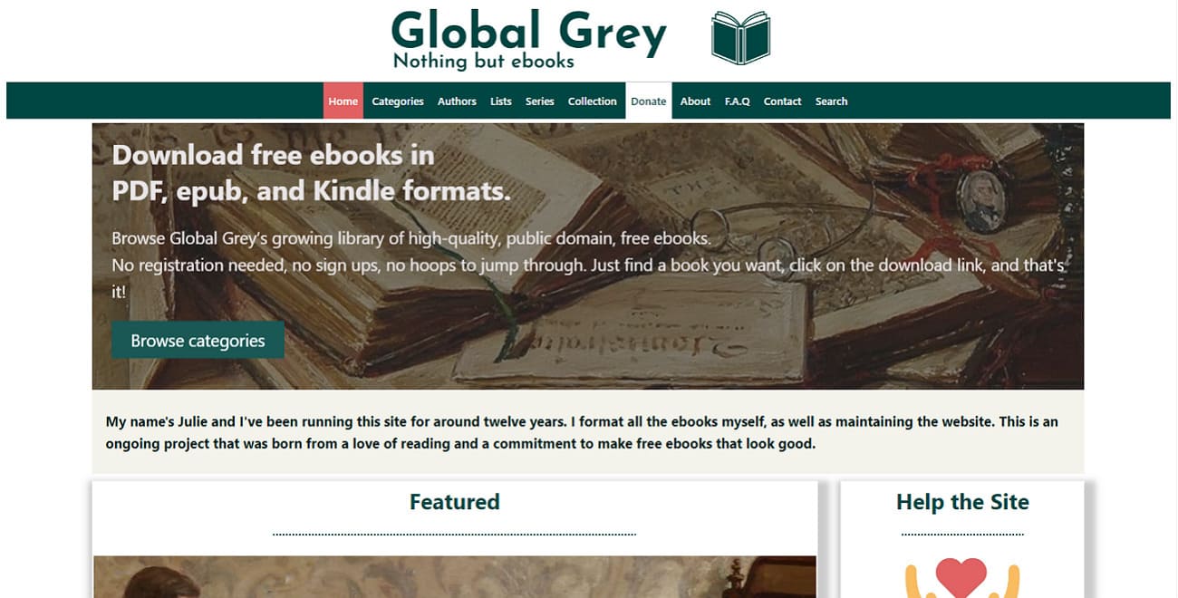 find book on global grey books