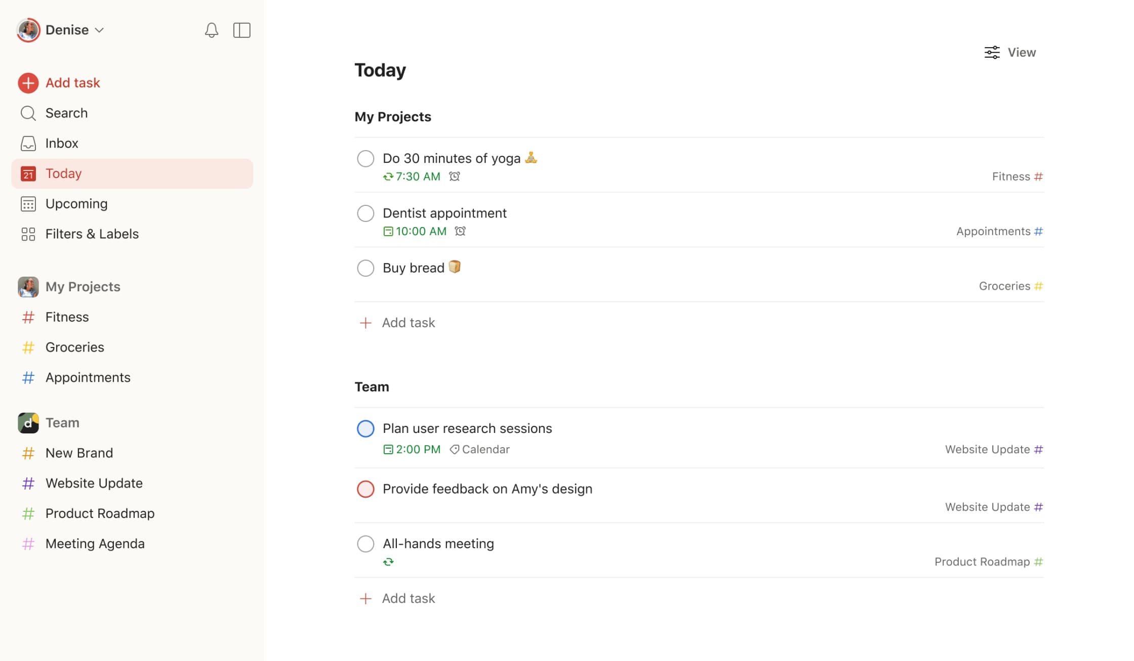 todoist remote work tool