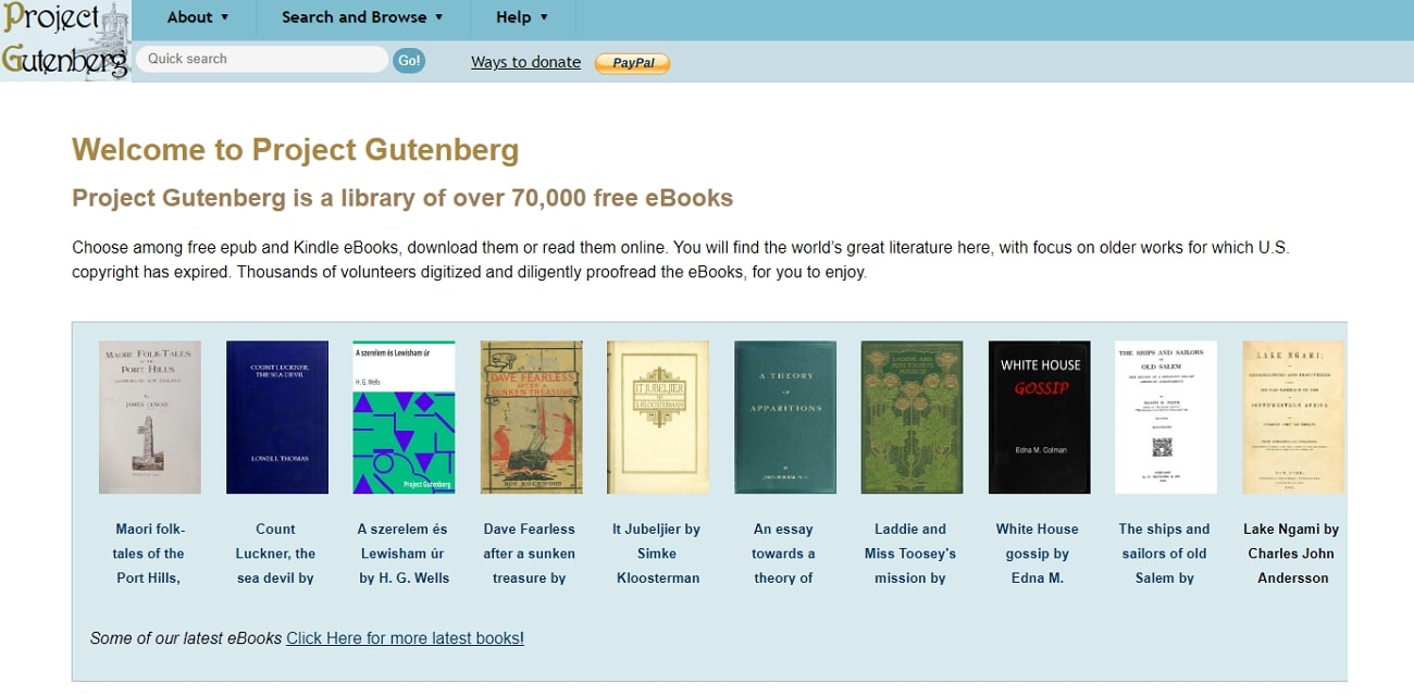 project gutenberg oceanofpdf alternative