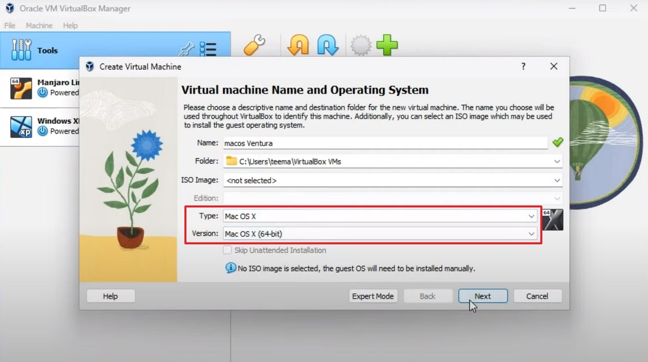 add virtual machine details