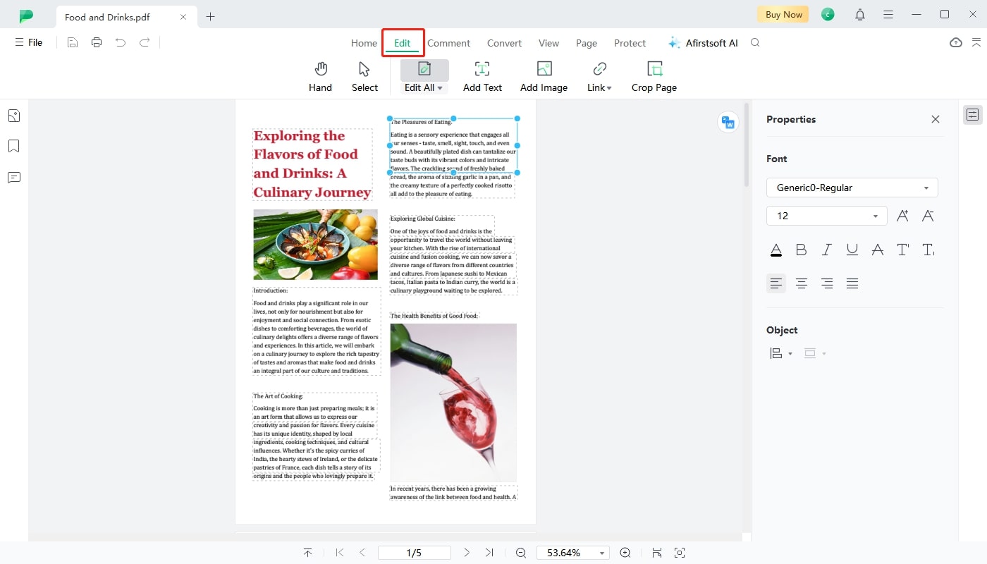 Edit PDF after saving webpage as PDF