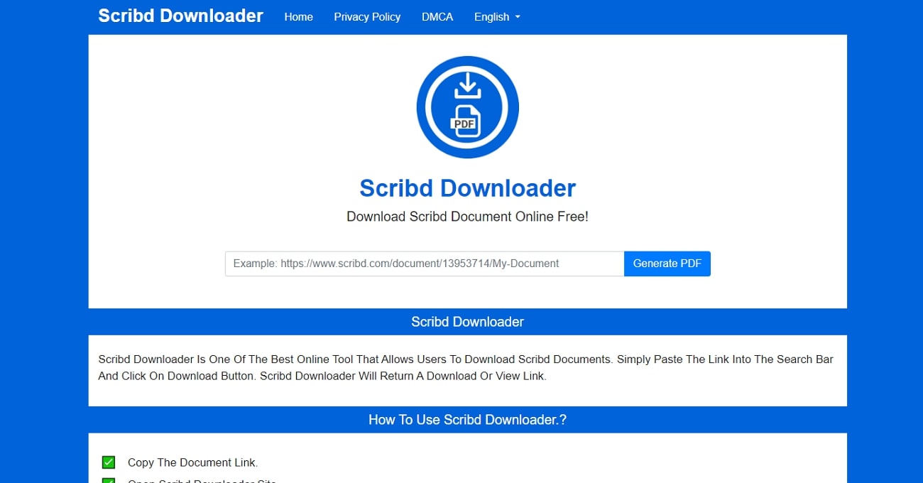 scribd pdf downloader