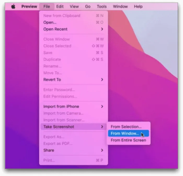 how to screenshot on mac