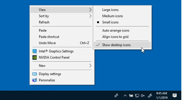 show hidden icons in windows 11