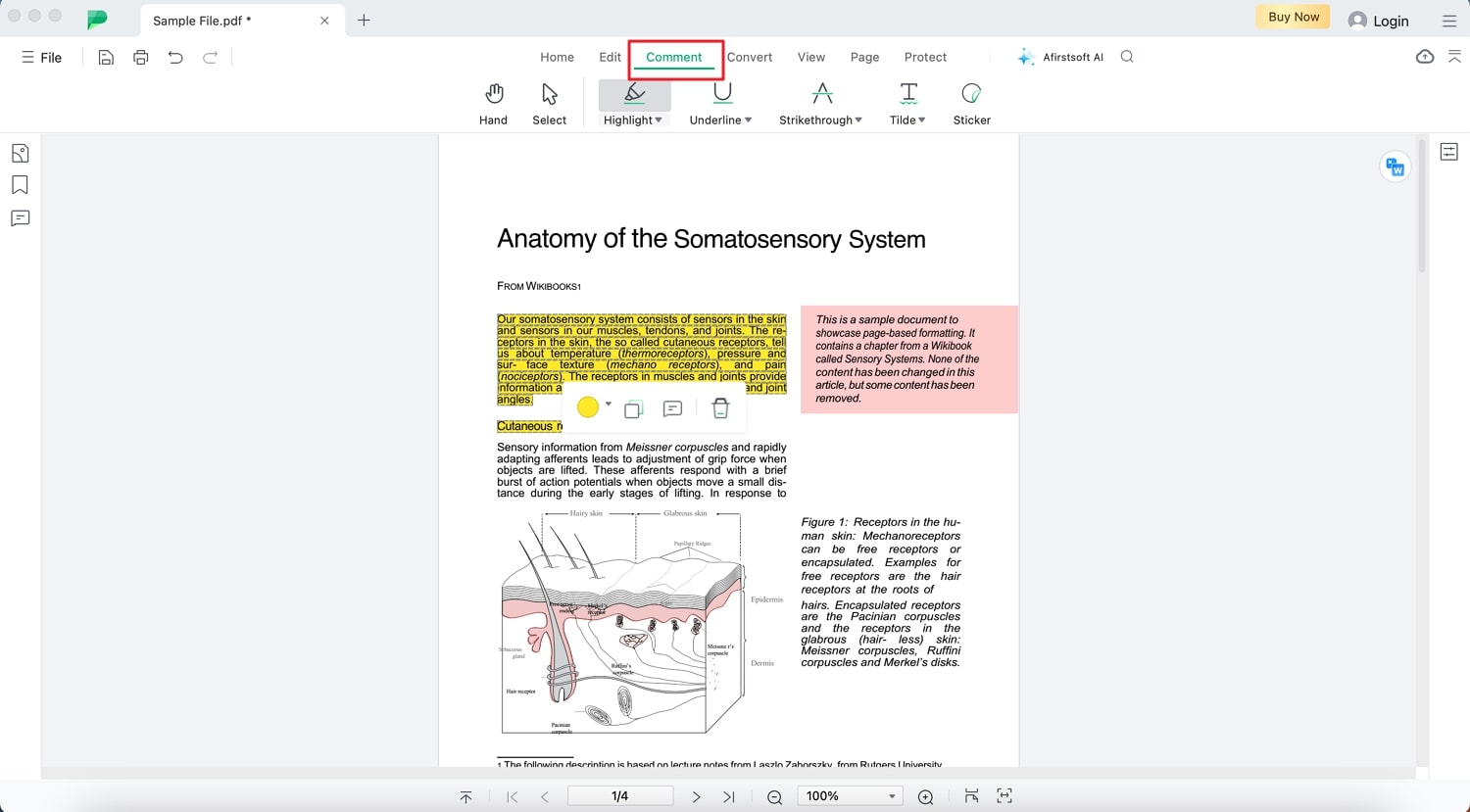 annotate your document