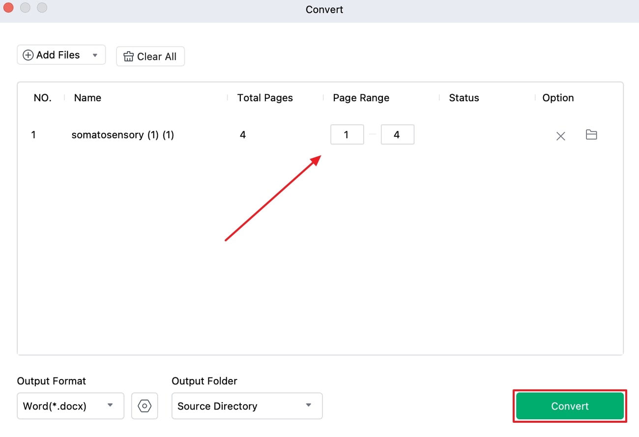 convert word to pdf option