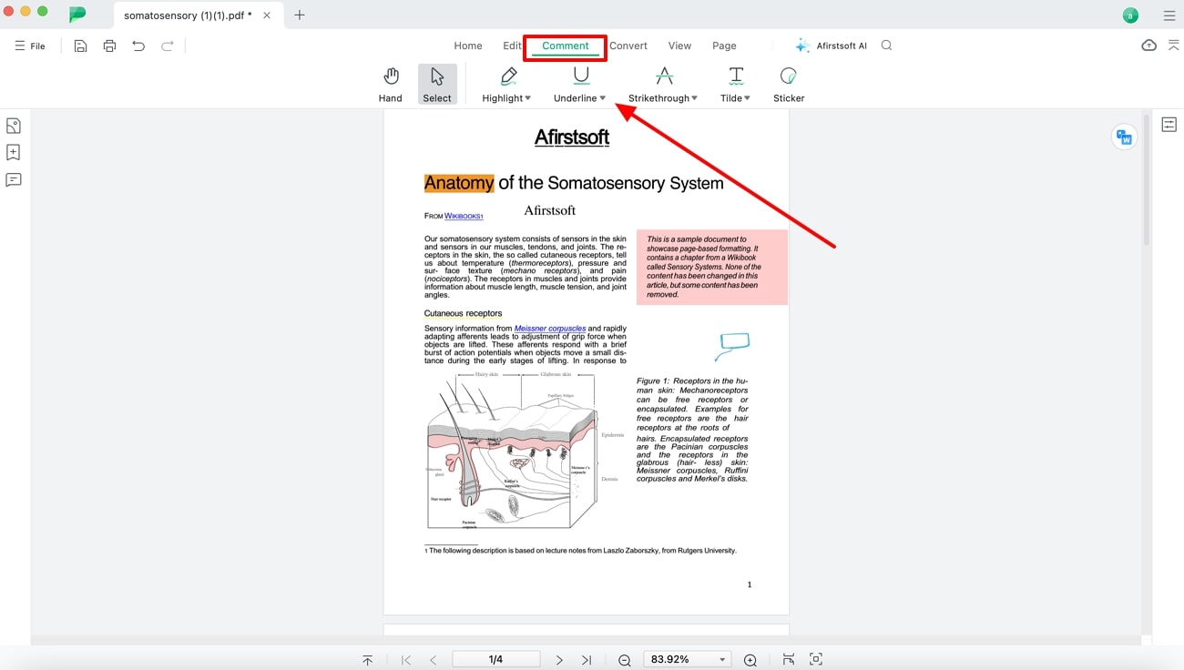 explore the annotation tools