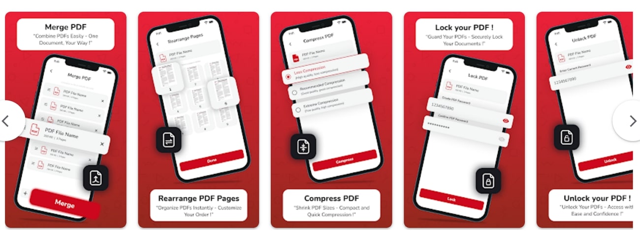 split pdf android pdf organizer