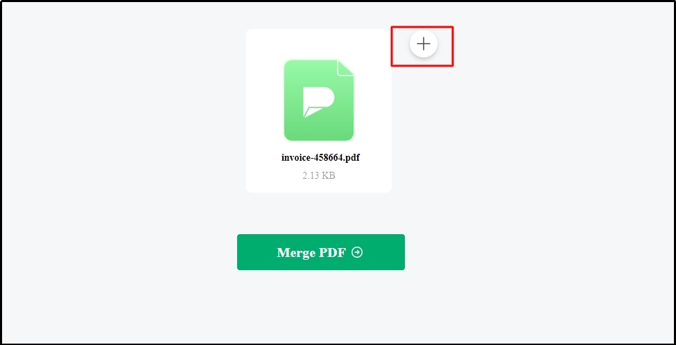 file adding icon in Afirstsoft pdf tool