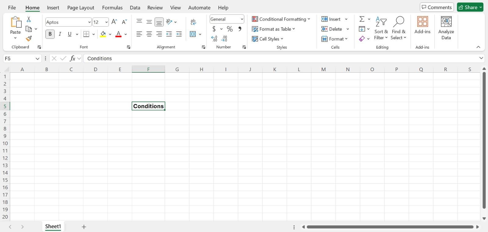 further formatting in the achieved Excel sheet