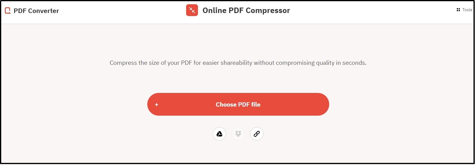 file uploading in free pdf convert