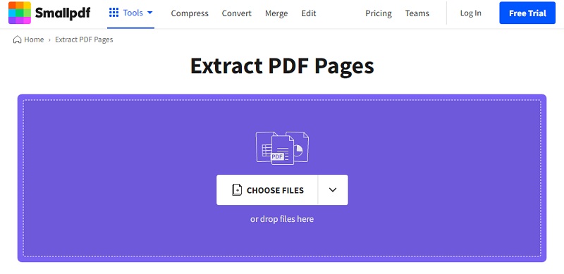 small pdf extract tool