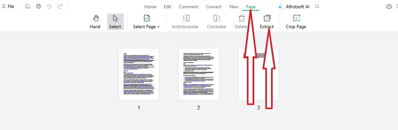 afirstsoft pdf extract