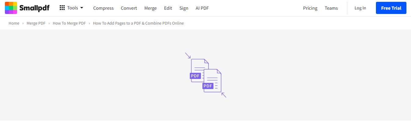 smallpdf user layout