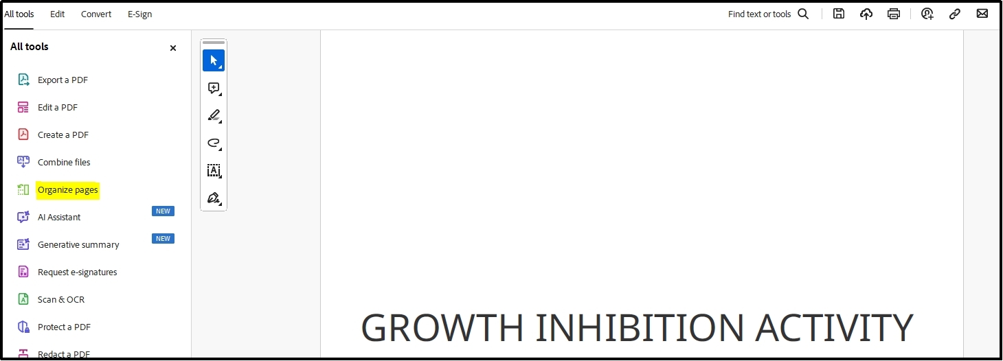 organize pages in adobe acrobat