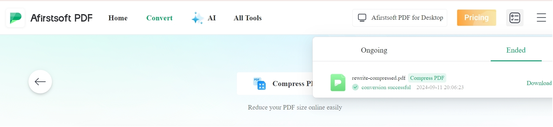 download compressed pdf