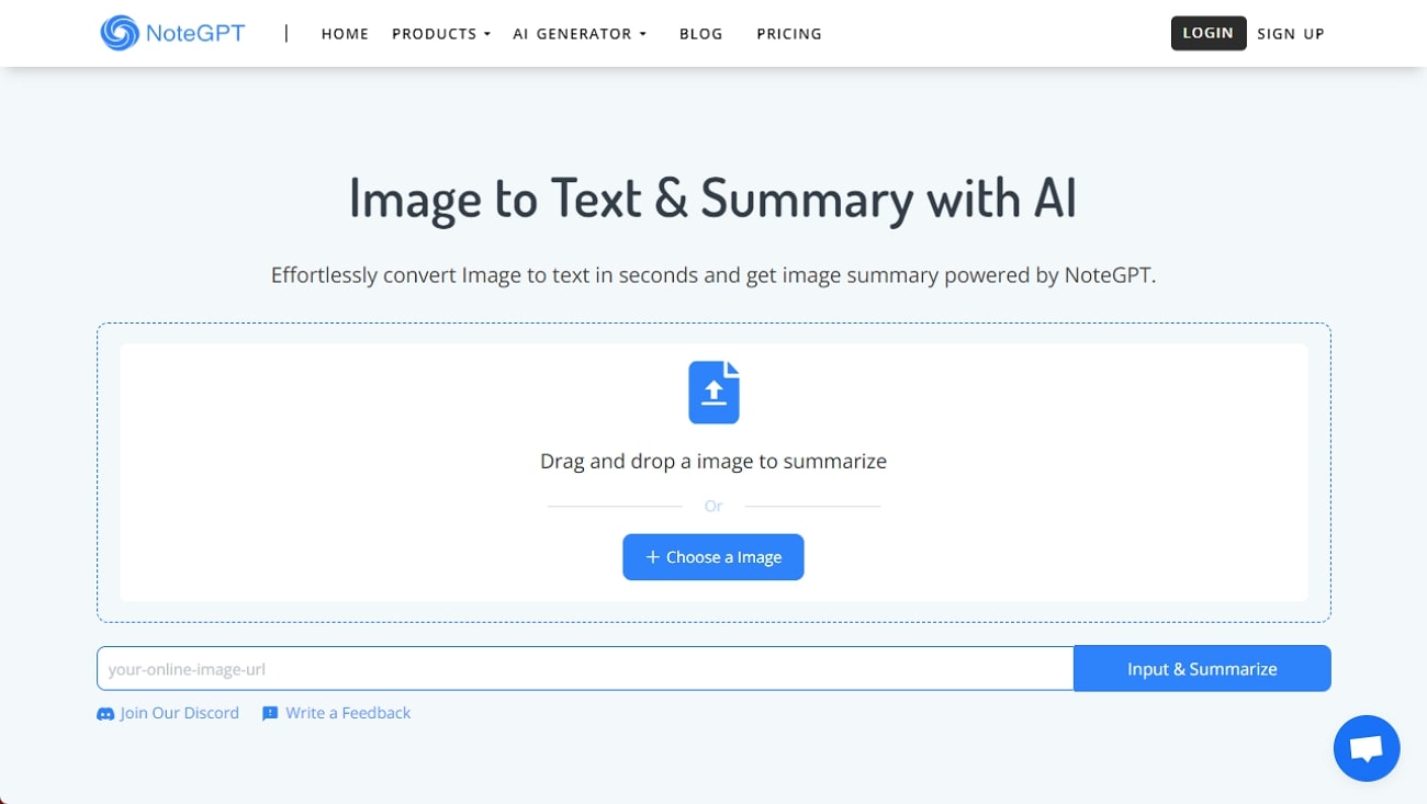 notegpt ai photo summary tool