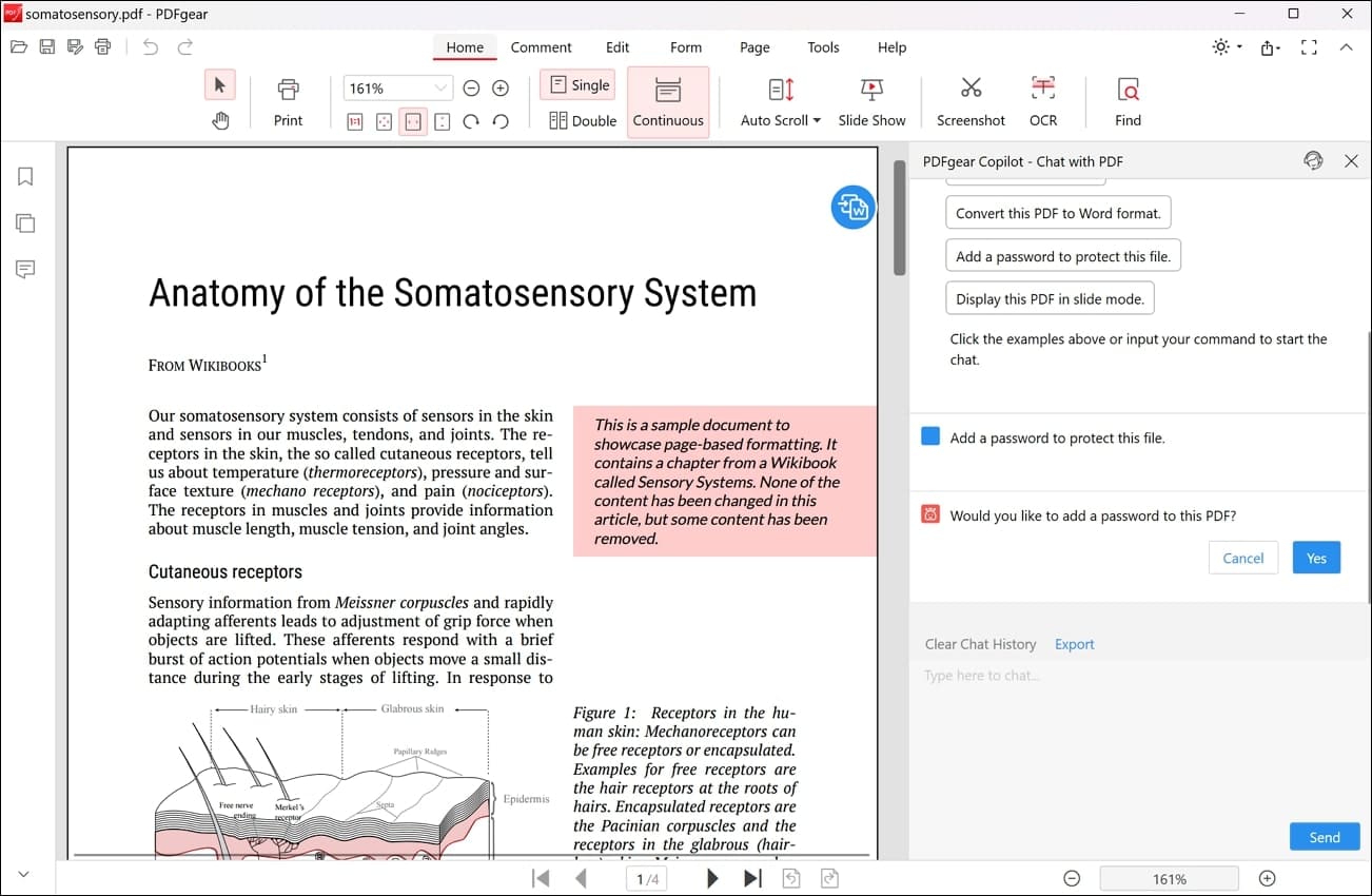 pdfgear ai-powered pdf analysis tool