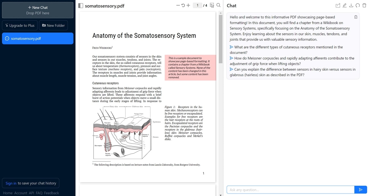 chatpdf ai read pdf